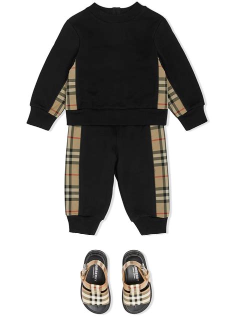 farfetch Burberry tracksuit